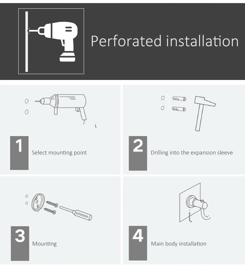 Antique Bronze Bathroom Hardware Set