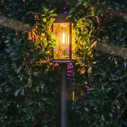 Waterproof LED Solar Lights for Garden Yard Driveway -  Outdoor Landscape Lighting Auto On/Off