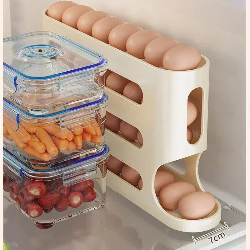 2-4-layer Slide Egg Storage Box