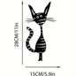 Exclusive Cute Cat Garden Decorative Silhouette -Perfect Outdoor Statues for Garden