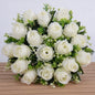 18 Heads Rose Bouquet  Silk  Bouquet Wedding  Flowers