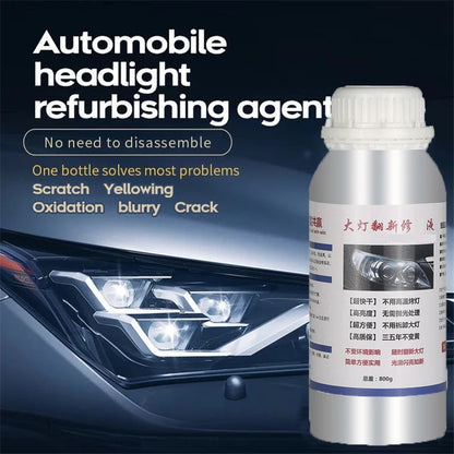 800ML Car Headlights Restoration Liquid Polymer For Headlight Polishing