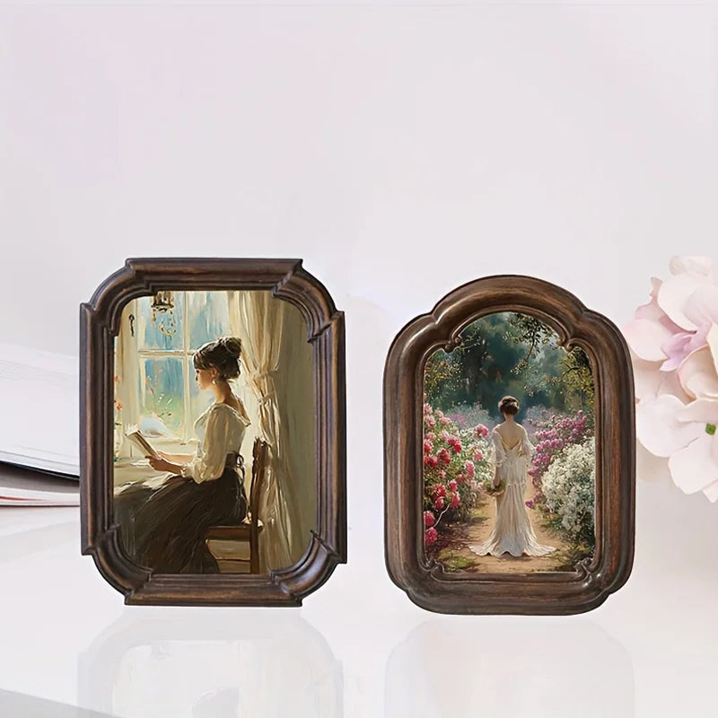 Vintage Resin Photo Frame Classic Wedding Frame
