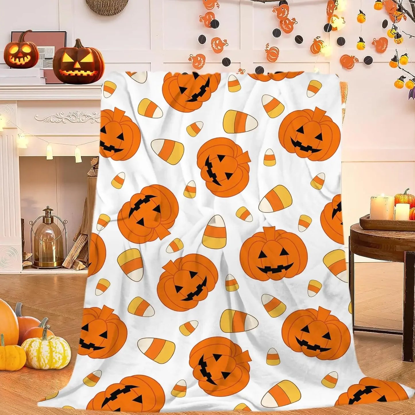 Christmas Gingerbread Throw Blanket