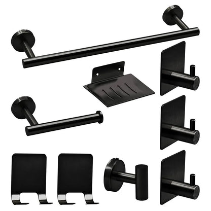 Bathroom Hardware Set 7Pcs Bathroom Towel Rack