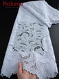 Pure White  Lace Fabric High Quality