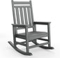 Outdoor Rocking Chair, All-Weather  Patio Rocking Chairs for Adults, 380lbs Weight Capacity, for Porch