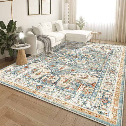 Retro Carpets for Living Room  Persian Design Rugs Large Size Non-slip Rug