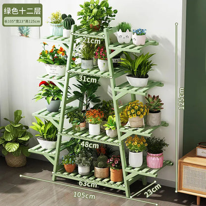 Floor-standing Rack Multi-layer Balcony Flower Rack