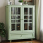 Sideboard Buffet Cabinet,  Entryway Cabinet with Glass Doors Drawer