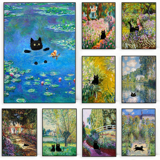 Claude Monet Artworks  for Home Decor