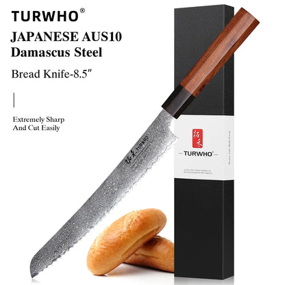 TURWHO Hand Forged Japanese Steel Kitchen Knives