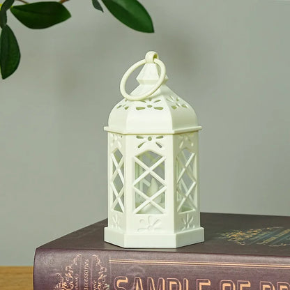 Retro Desktop Lamp Atmosphere Decoration Wind Lamp Candle