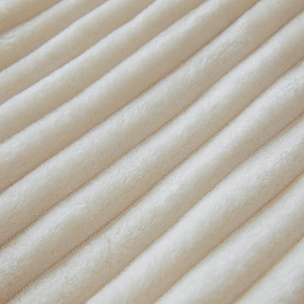 1pc Fluffy Coral Velvet Blanket