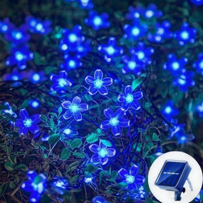 Solar Cherry Garden Blossom Flower Lights
