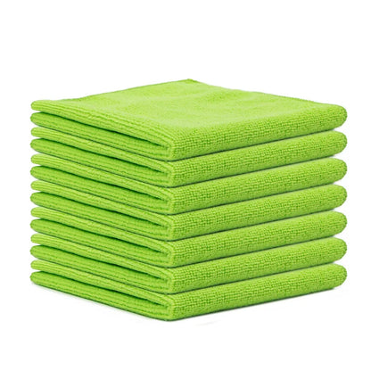 Microfiber Cleaning Cloth 12 Pack Cleaning Towels with 4 Color Assorted 11.5"X11.5"