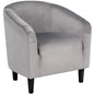 Barrel Chair, Modern Accent Chair Comfy Velvet Chair  for Living Room Bedroom Office,