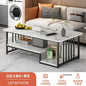 Italian Coffee Table Minimalist Square Nordic Tea  Table Living Room Furniture