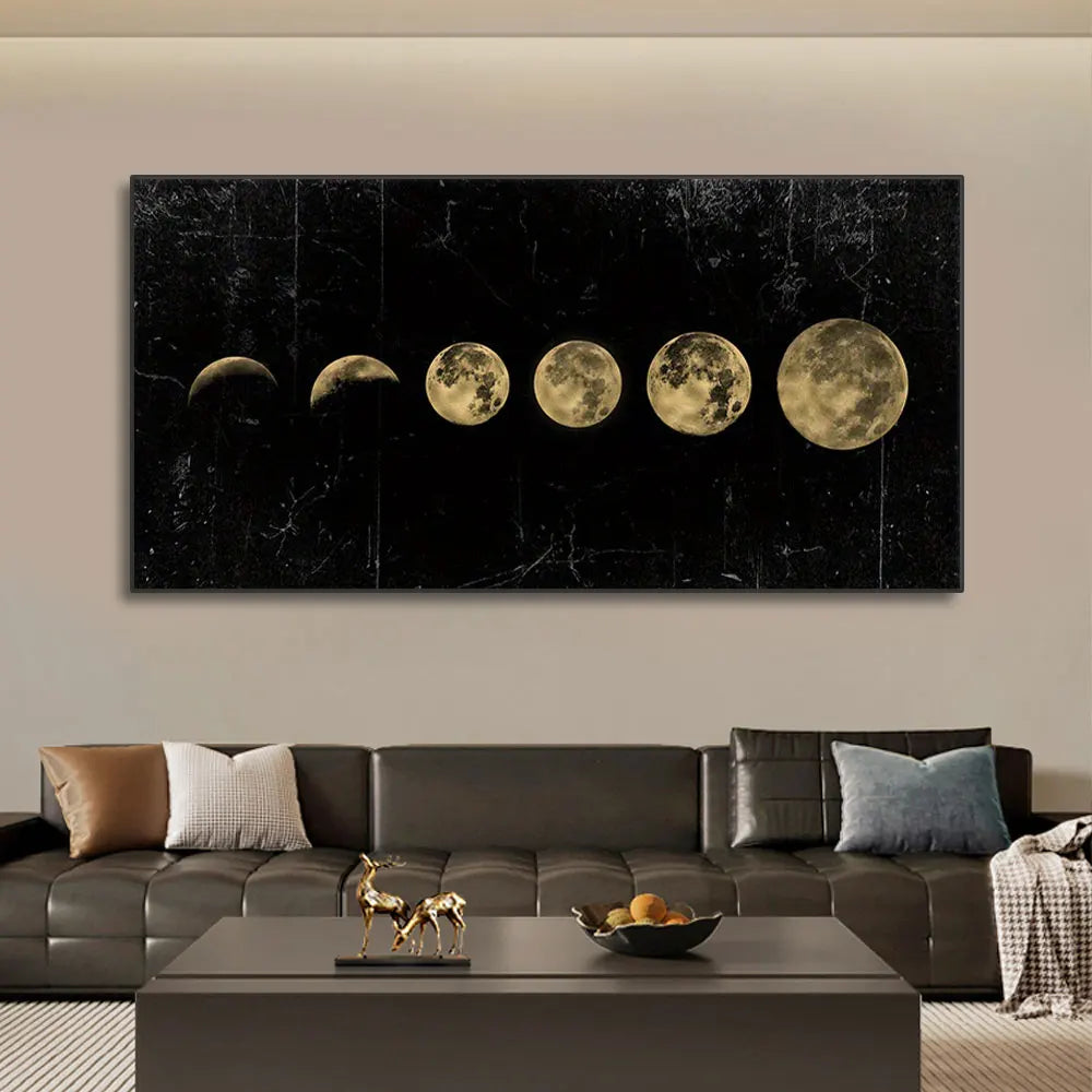 Wall Art Moon Phase  Canvas Art Prints
