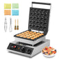 SucceBuy Electric Waffle Maker 25PCS Mini Dutch Pancake Maker Kitchen Home Appliance