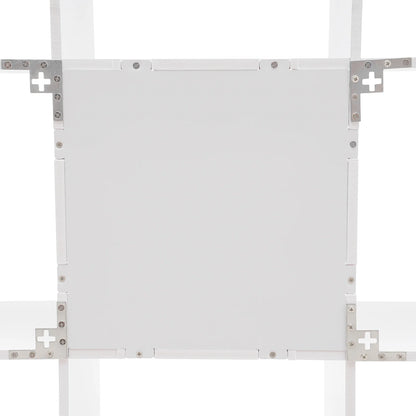 Wall Mounted Irregular Multi-Cube Bookcase, 3-Tier Floating Shelf with 30kg/66lb Load Capacity