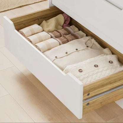 6 Drawer Dresser, Chest of Drawers  for Bedroom, Tall Dresser