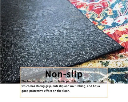 Persian Style Carpet for Living Room Bedroom Carpet Non-slip Bedside  200x300