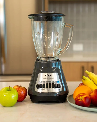 Classic Series 8-Speed Blender with 6-Cup Glass Jar, Gray