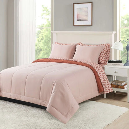 7-Piece Reversible Comforter Set with Sheets