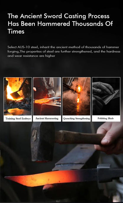 TURWHO Hand Forged Japanese Steel Kitchen Knives