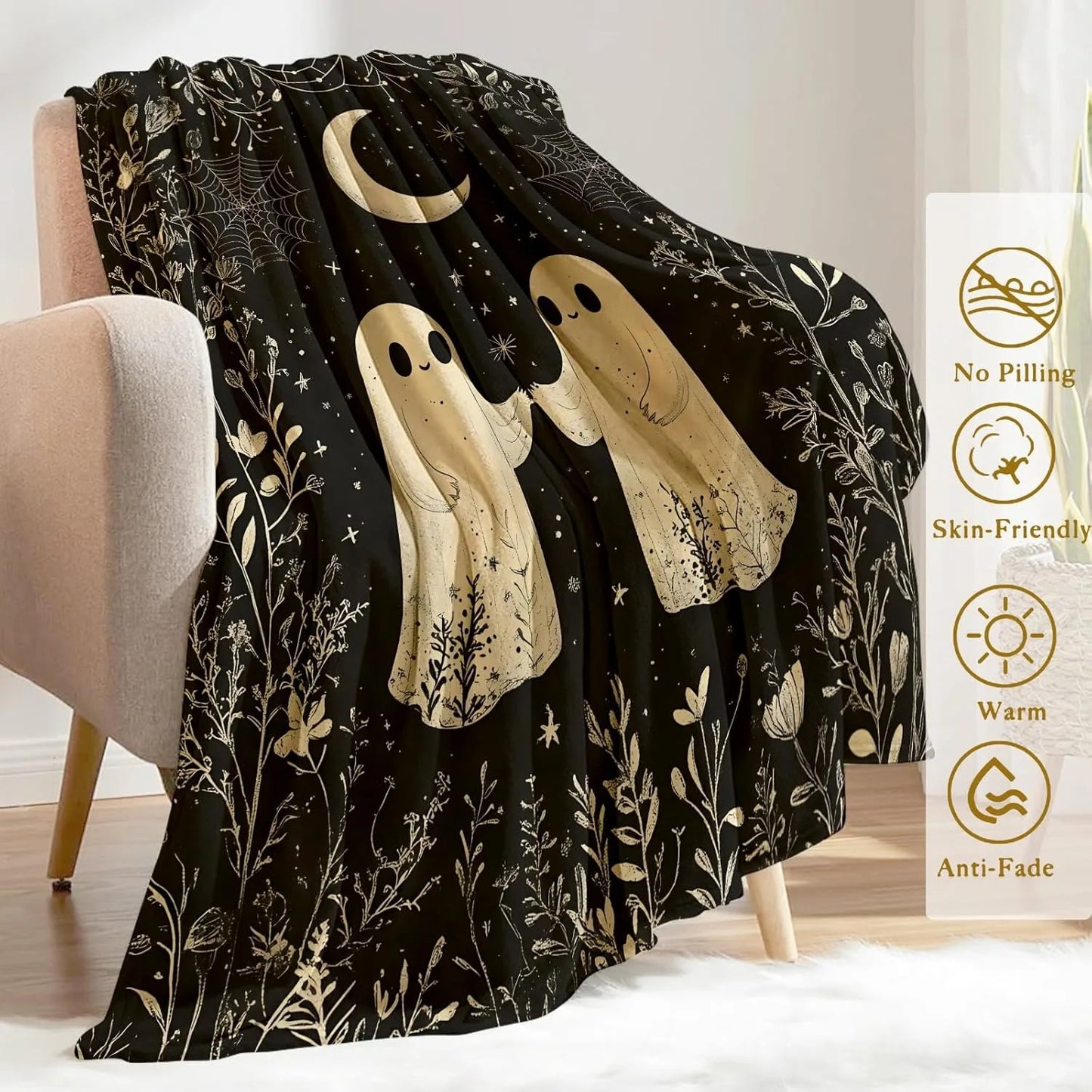 1PC Halloween Throw Blanket