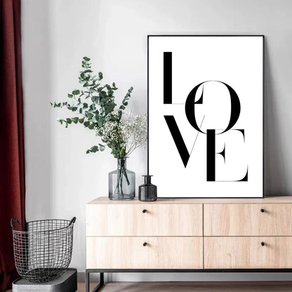 Black White  Family Wall Art