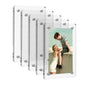 5 Packs Acrylic Fridge Magnetic Instax Frame