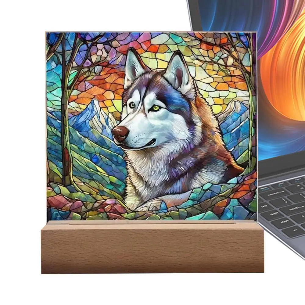 Dog Wall Art Creative Painting