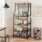 Kitchen Bakers Rack Microwave Oven Stand Coffee Bar Station