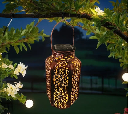 Led Solar Light Solar Hanging Lantern =