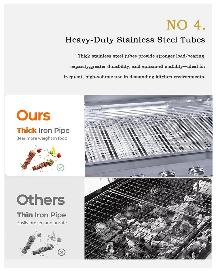 Modern Modular Functional Stainless Steel Outdoor Kitchen Grill Cooktop Sink Fridge LED For Backyard Patio Garden