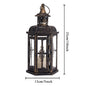 Vintage Nordic Candle Holder Lanterns Candles Aesthetic Hanging Lantern