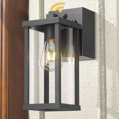Porch Light With GFCI Outlet Dusk To Dawn Outdoor Light