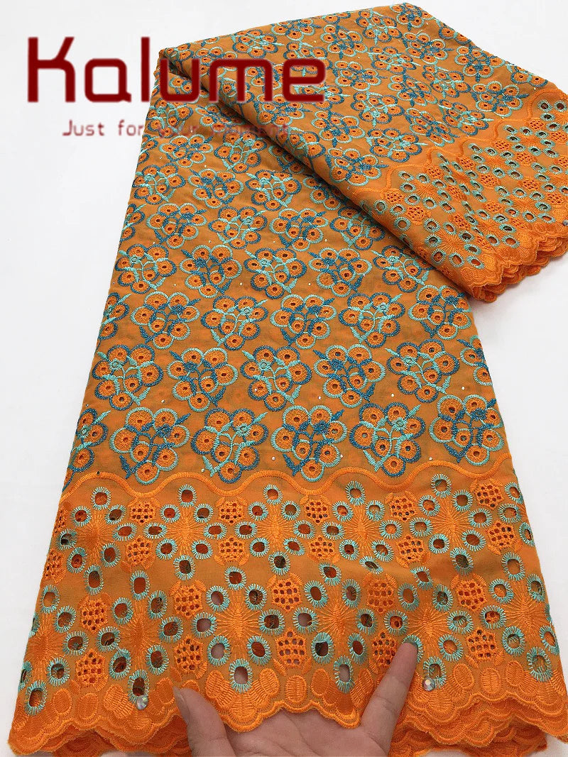 Kalume Lace 2025 African Cotton Lace Fabric