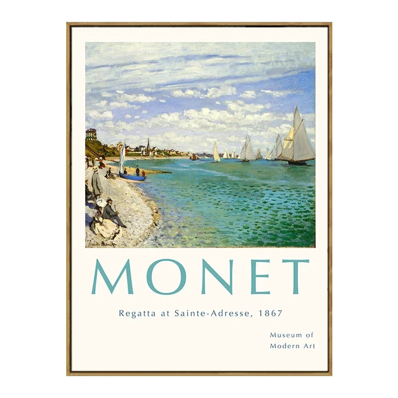 Vintage Famous Van Gogh Monet Matisse Picasso Prints