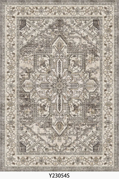 Retro  Turkish Persian Rug for Living Room Bedroom