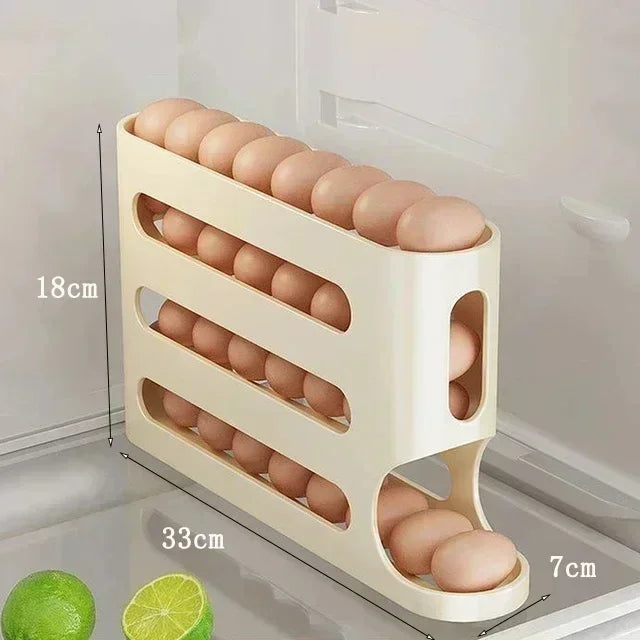 2-4-layer Slide Egg Storage Box
