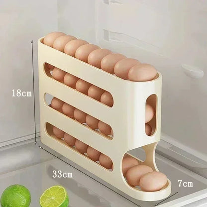 2-4-layer Slide Egg Storage Box
