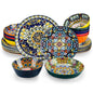 vancasso 12/16/18/24 Piece Ceramic Dinnerware Set For 6