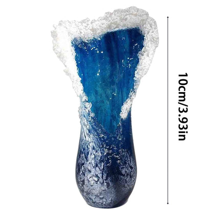 Sea Wave Vase For Office Living Room
