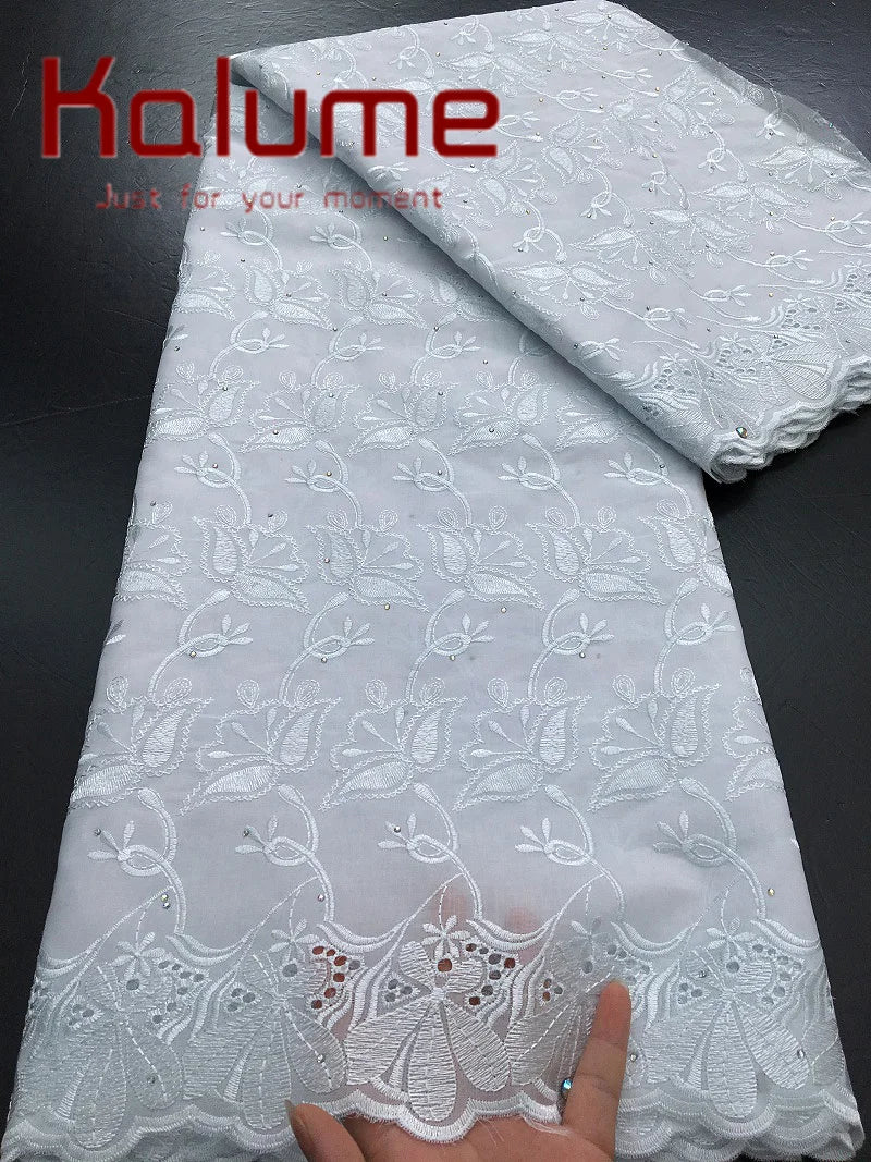 Kalume Lace 2025 African Cotton Lace Fabric