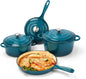 Cast Iron  7 Piece Enamel Cast Iron Set