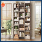 Hot sales[New Arrival!]Triple Wide 8 Tier Media Storage Tower Rack, with Adjustable Shelves,