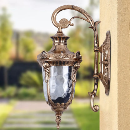 Decorative Outdoor Wall Sconces - Waterproof Porch & Exterior Lantern Lights for Garden Use